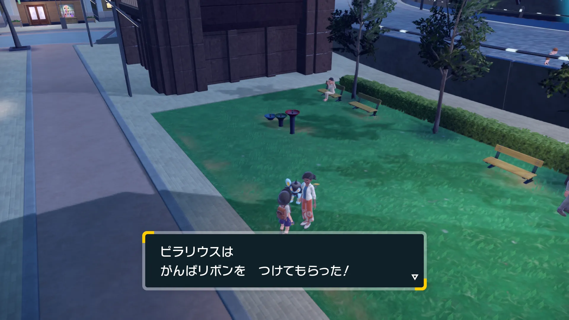 がんばリボン入手(SV)