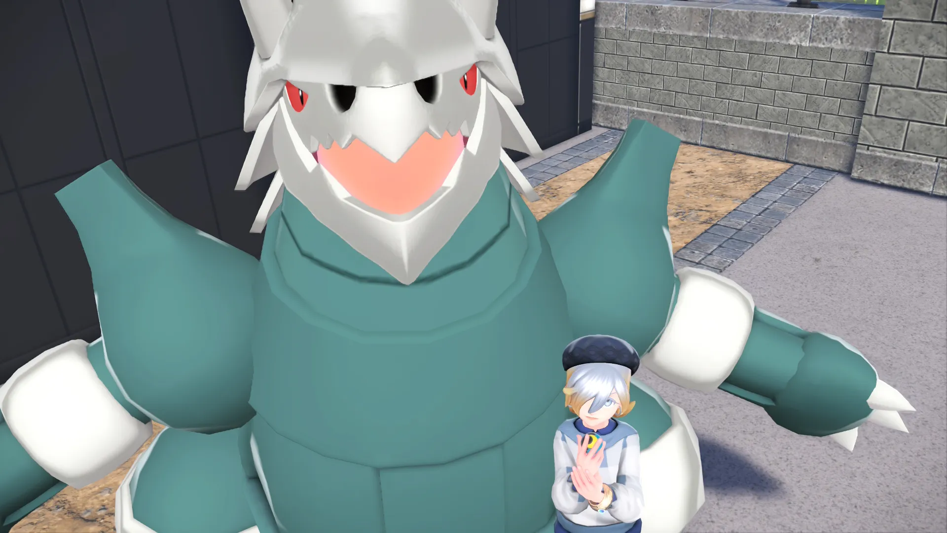 色違いボスゴドラと写真撮影(Z-A)2