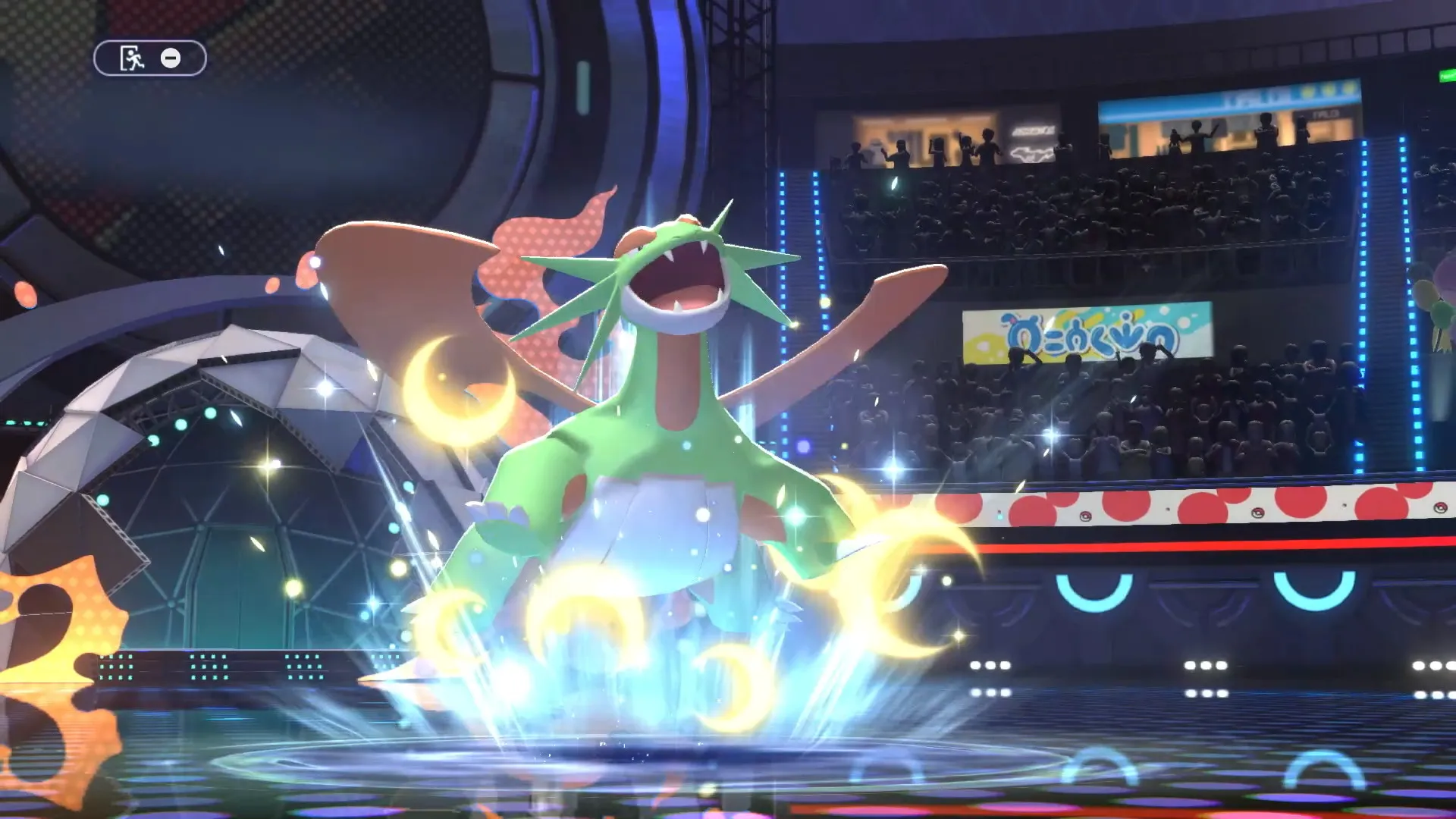 色違いボーマンダをムーンボールから出す(ポケチャン)