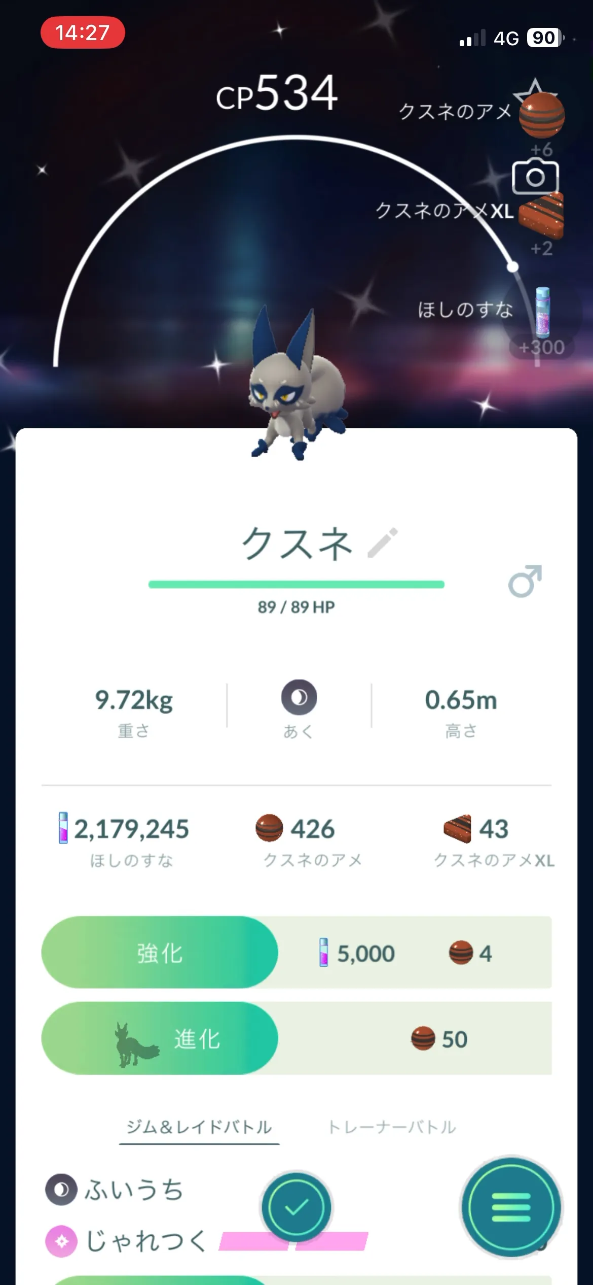 色違いクスネとの出会い(GO)4